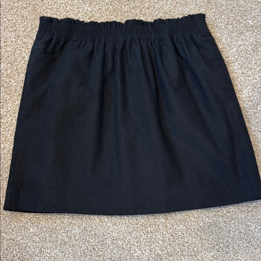 J CREW - Linen/Cotton Blend Skirt with Pockets (lined)